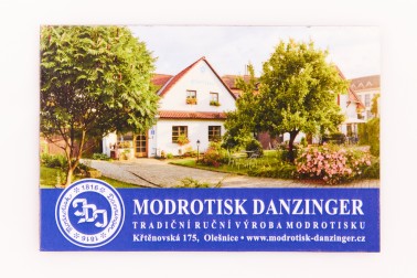 Magnet Modrotisk Danzinger -  dílna