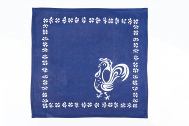 Prostírka 35x35 cm modrotisk