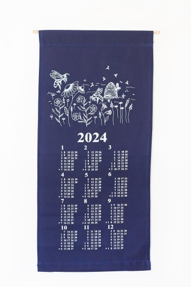 Modrotiskový kalendář 2024
