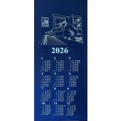 Modrotiskový kalendář 2026